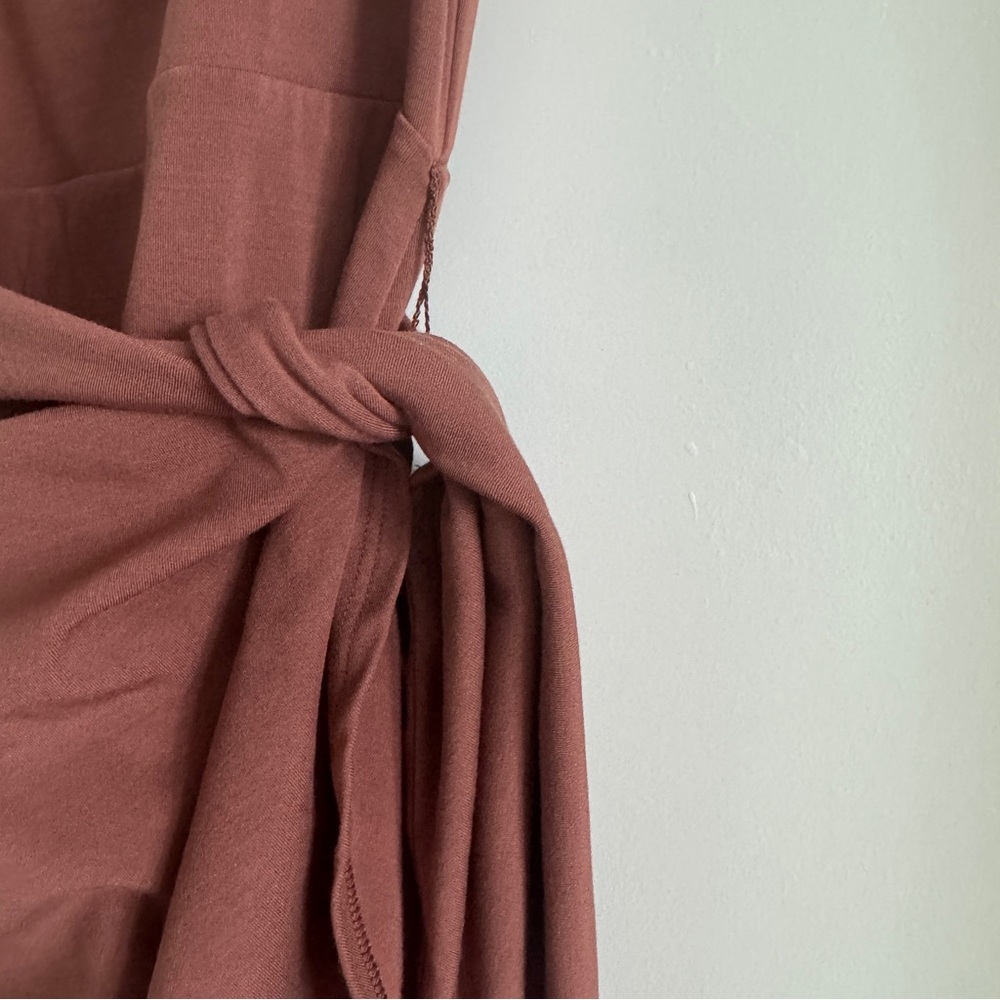 Aritzia Wilfred Saturn Mini Wrap Dress small - Picture 4 of 9